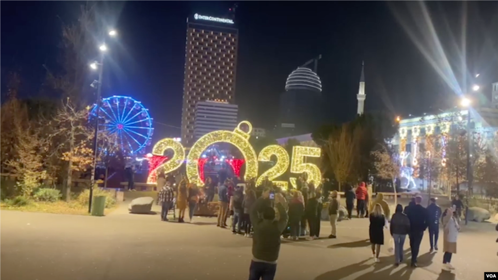 Tirana në festat e fundvitit