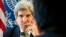 U.S. Secretary of State John Kerry listens to a question during a discussion with Chinese bloggers in Beijing February 15, 2014.