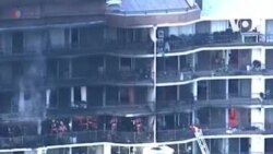 Пожар в многоэтажке