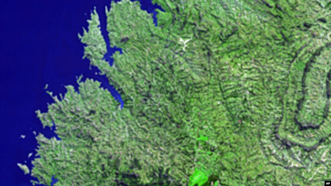 Source of the Nile River (2006 satellite image)