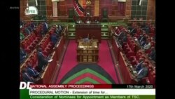 Bunge la Kenya lasitishwa kwa hofu ya maambukizi ya corona