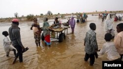 Kawasan Nyala di Sudan dilanda banjir akibat meluapnya sungai Nil (foto: dok). 