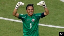 Navas terminó la pasada temporada como mejor arquero de la Liga española con 160 paradas en total.
