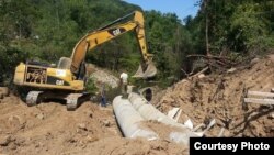 Radovi na izgradnji mini hidroelektrane - Stara Planina, ilustrativna fotografija