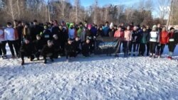 Kyivdə "DieHard" icmasının təşkilatçılığı ilə xeyriyyə yürüşü keçirildi