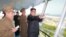 FILE - North Korean leader Kim Jong Un inspects the construction site of the Wonsan-Kalma coastal tourist area in this undated photo released by North Korea's Korean Central News Agency in Pyongyang.