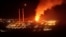 Fire at the site of Vistra Corp's Moss Landing power plant