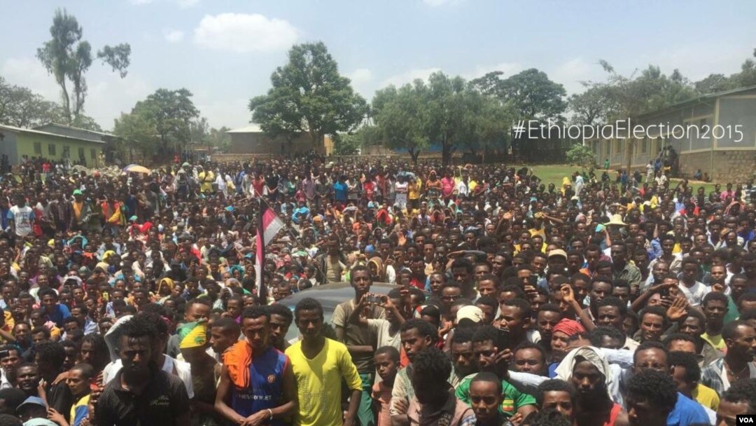 Ethiopia Election Campaign- Merera Gudina 3