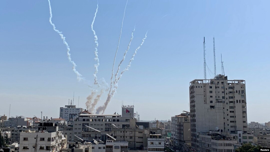 ibitero vya roketi ziva muri Gaza zigwa muri Isirayeli 