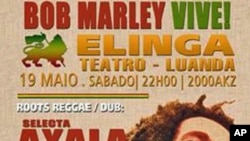 Cartaz do espectáculo de homenagem a Bob Marley