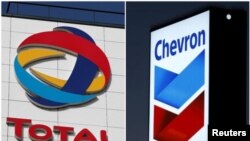 The move by Total and Chevron is earning praise from pro-democracy activists for taking an important first step. PHOTO: REUTERS