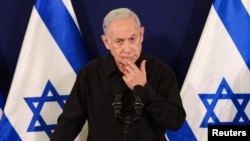 Izraelski premijer Netanyahu u Tel Avivu.