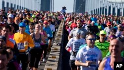 Marathon de New York, le 6 novembre 2016.