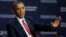 U.S. President Barack Obama answers a question while participating in a forum on Inclusive Economic Growth and Development at the Old Custom House in San Jose, Costa Rica, Saturday, May 4, 2013.
