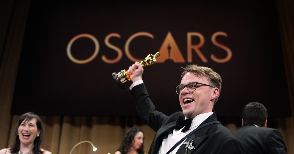 Oscar-winning Russian filmmaker says parents quietly support his work