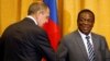 Umongameli Emmerson Mnangagwa esemukela umphathintambo wezobuldlelano be Russian lamanye amazwe, uMnu. Sergey Lavrov . 