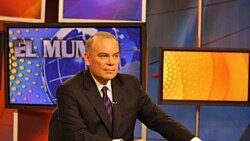 Gonzalo Abarca, host of El Mundo al Día (The World Today) VOA's daily 30-minute news program featuring U.S. and international news of interest to Latin America.