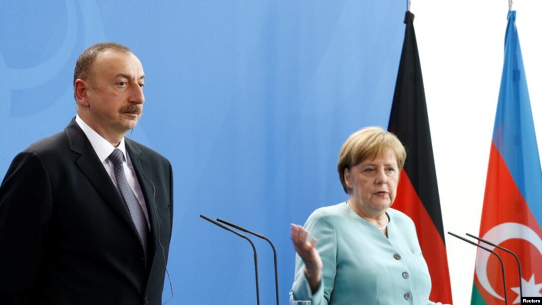 Kanselir Jerman Angela Merkel di Berlin, Jerman (7/6). 