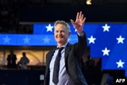 Steve Kerr na Nacionalnoj konvenciji demokrata u Chicagu. (Foto: AFP/Andrew Caballero-Reynolds)