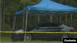 Según el testigo que vio el carro, la mujer debía estar entre los 25 y 30 años. Foto: Vía Univisión.