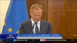 BE, Tusk: Shqipëria meriton hapjen e bisedimeve