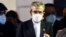 伊朗首席核谈代表巴盖里在维也纳离开谈判会场（2021年11月29日）