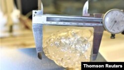 Diamond believed to be third largest gem-quality stone ever to be mined is discovered in Botswana