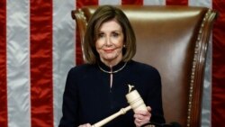 La presidenta de la Cámara de Representantes, Nancy Pelosi, apoyó la destitución de Trump (Foto: AP)2019.