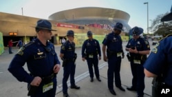 Louisiana State Police assemble extracurricular  the Superdome connected  Feb. 3, 2025, successful  beforehand  of the Super Bowl to beryllium  played Jan. 9 successful  New Orleans.