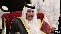 PM Qatar, Sheikh Hamad bin Jassim sebagai tuan rumah pertemuan Liga Arab di Doha (17/12).