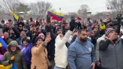 Venezolanos en apoyo a Edmundo González en OEA