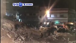 VOA60 AFIRKA: Wani gida ya ruguje a Alexandria na kasar Masar, inda ya kashe akalla mutane shida