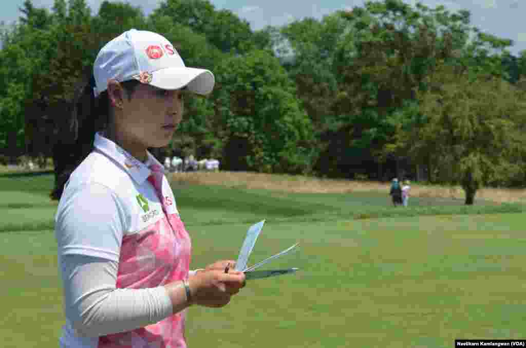 us women 's open thai golfers