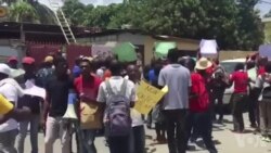 Ayiti: Mnifestasyon Devan Baz Nasyon Zini Kont Prezidan Jovenel Moïse