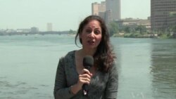 Video of VOA's Sharon Behn in Cairo