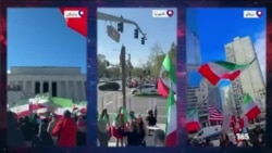 تداوم راه‌پیمایی‌های اعتراضی ایرانیان در شهرهای مختلف جهان علیه جمهوری اسلامی 