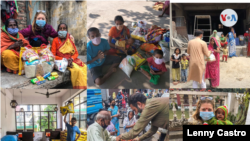 La trabajadora social, Tarini Dagnino, explica que Alimentando Rishikesh es una pequeña oenegé. [Fotos cortesía].