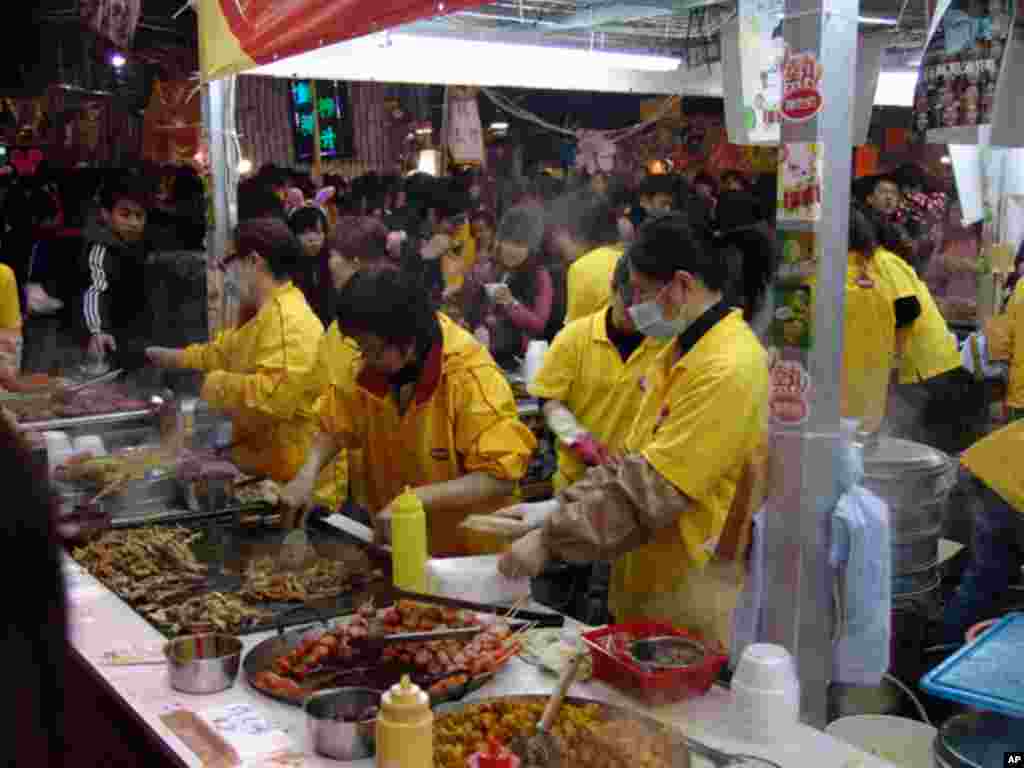 维园年宵会小吃摊位