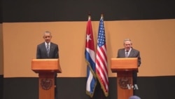 Full News Conference: US President Obama, Cuban President Castro