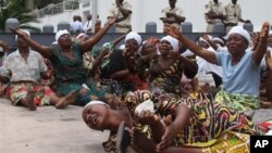 Une manifestation à Kinshasa, 19 décembre 2011.