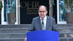 Bosnia-Herzegovina - German politician, Christian Schmidt, take over the Office of the High Representative (OHR) in Bosnia from Valentin Inzko, Sarajevo, 2Aug2021