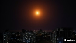 سرنگونی پهپاد جت‌موتور روسی بر فراز کی‌یف (آرشیو)