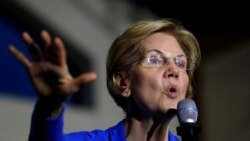 ARCHIVO - La entonces candidata presidencial demócrata, la senadora Elizabeth Warren, demócrata por Massachusetts, hace campaña en Exeter, Nueva Hampshire, el 11 de noviembre de 2019.