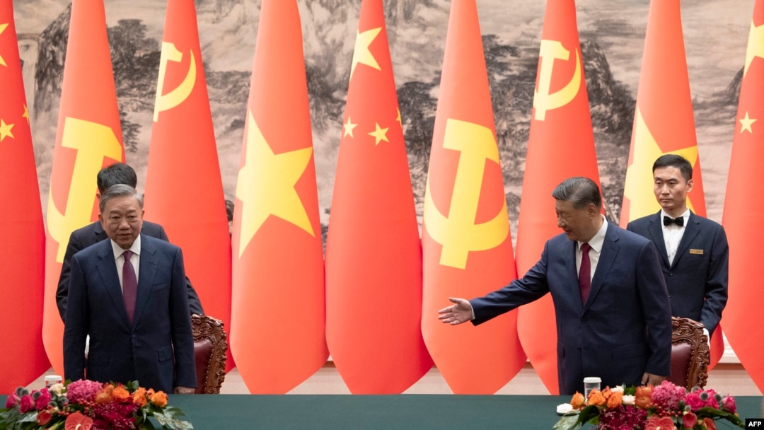 Đây là lần đầu tiên hai ông Tô Lâm và Tập Cận Bình tiếp xúc ở vị trí lãnh đạo cao nhất của hai nước