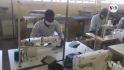 Ayiti: Yon Lekòl Pwofesyonèl nan Nodès Gen Kapasite pou l Pwodui Plizyè 100tèn Mask