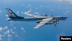 Pesawat pembom strategis Rusia, Tu-95 Bear H (foto: dok).