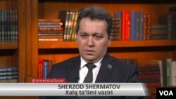 O'zbekiston Xalq ta'limi vaziri Sherzod Shermatov