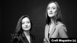 Засновниці журналу Craft Катерина Казімірова (праворуч) та Дарина Анастасієва  