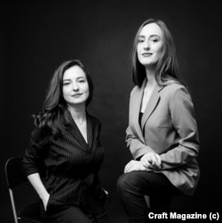 Катерина Казімірова та Дарія Анастасюєва, фото журналу Craft