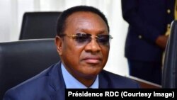 Premier ministre Bruno Tshibala na bokutani ya ba institutions na Cité de l'Union africaine, Kinshasa, le 18 mars 2019. (Présidence RDC)